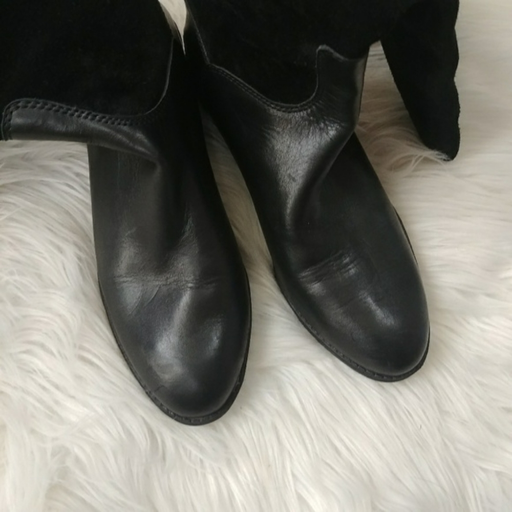Sam Edelman Boots Pembrooke Leather Suede 5 - Picture 6 of 6
